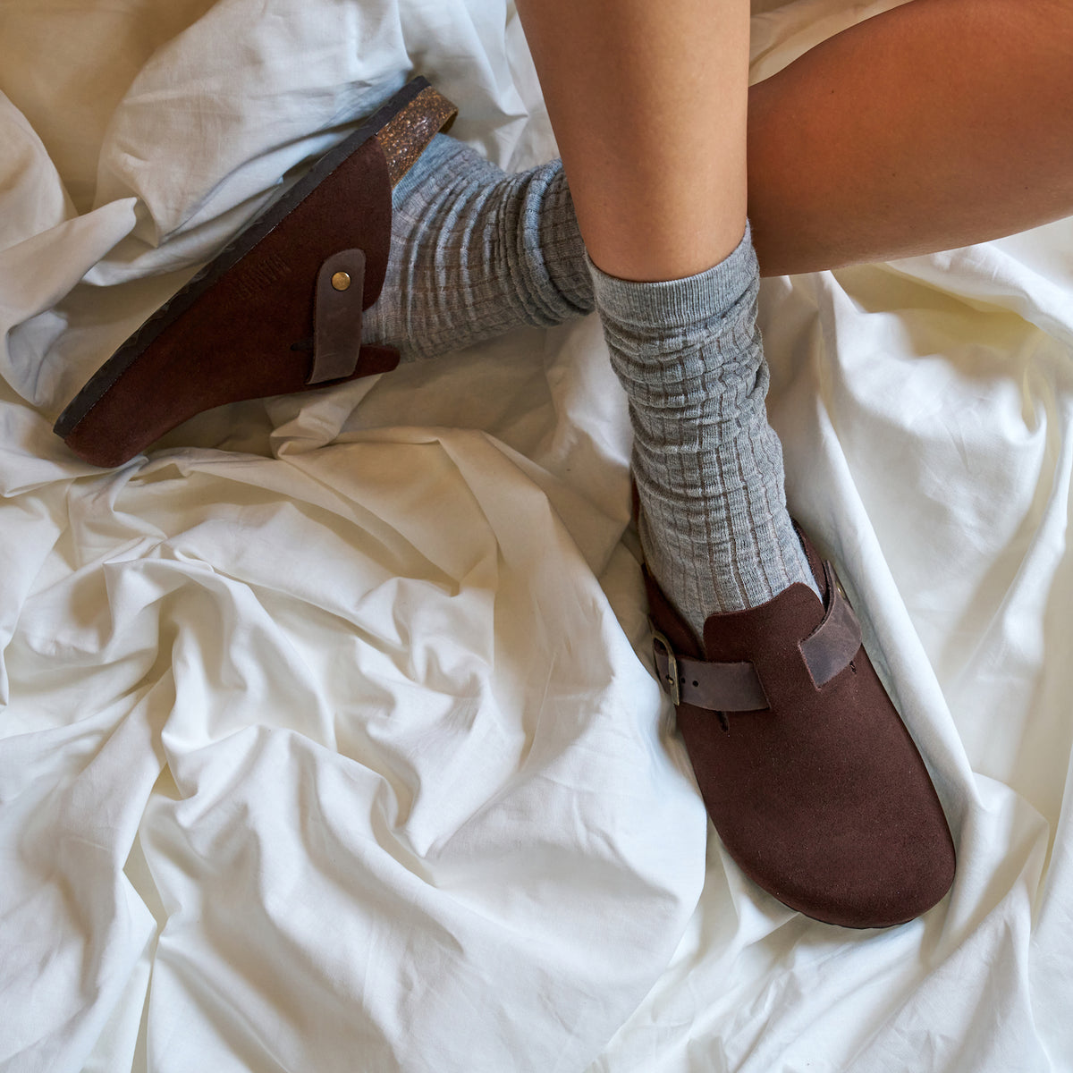 Sabots Noe - Dark Brown - Femme