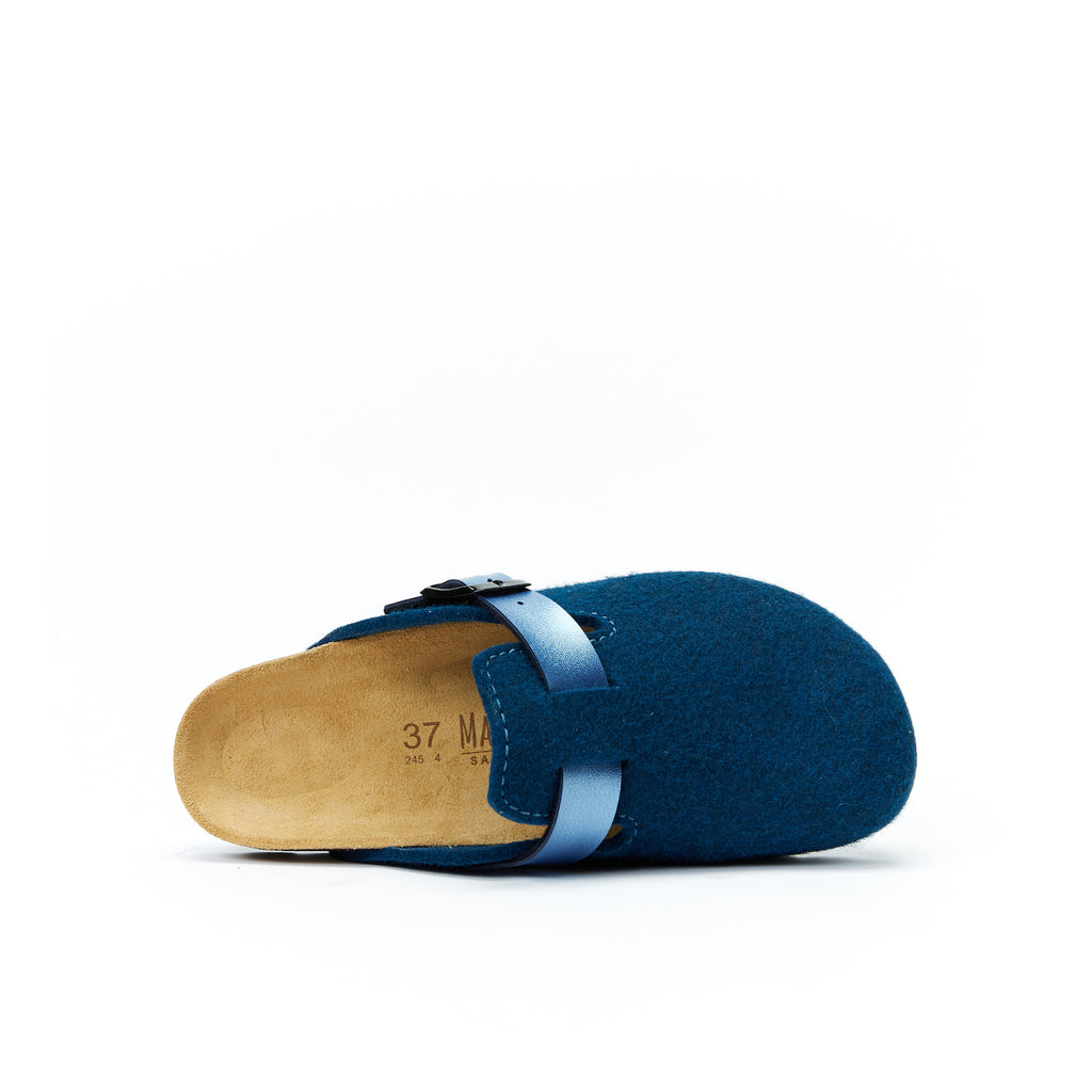 Sabots Noe Royal Bleu & Pearl Tan - Mixte