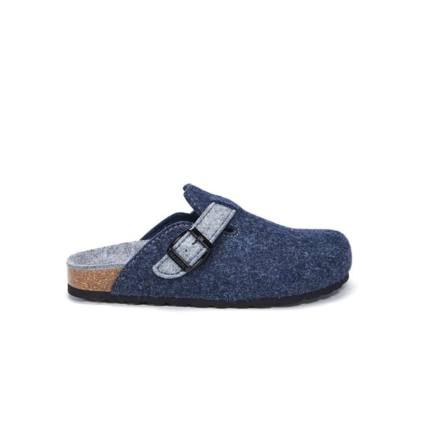 Noe Træsko Blå & Lys Grå - Unisex