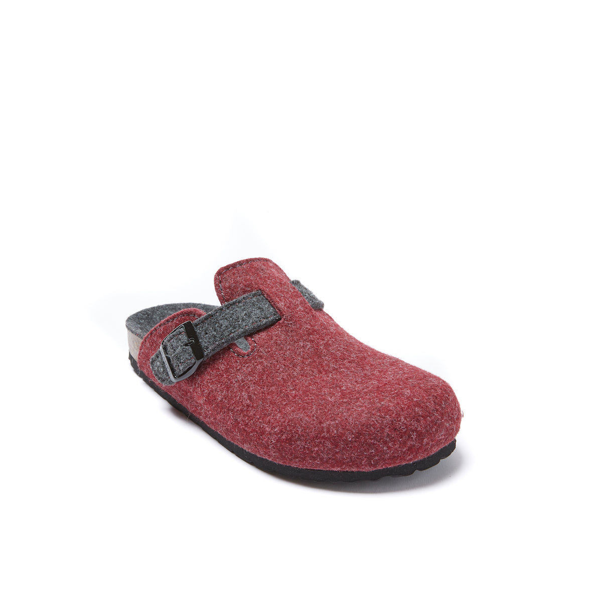 Noe Træsko Bordeaux & Sort Grå - Unisex