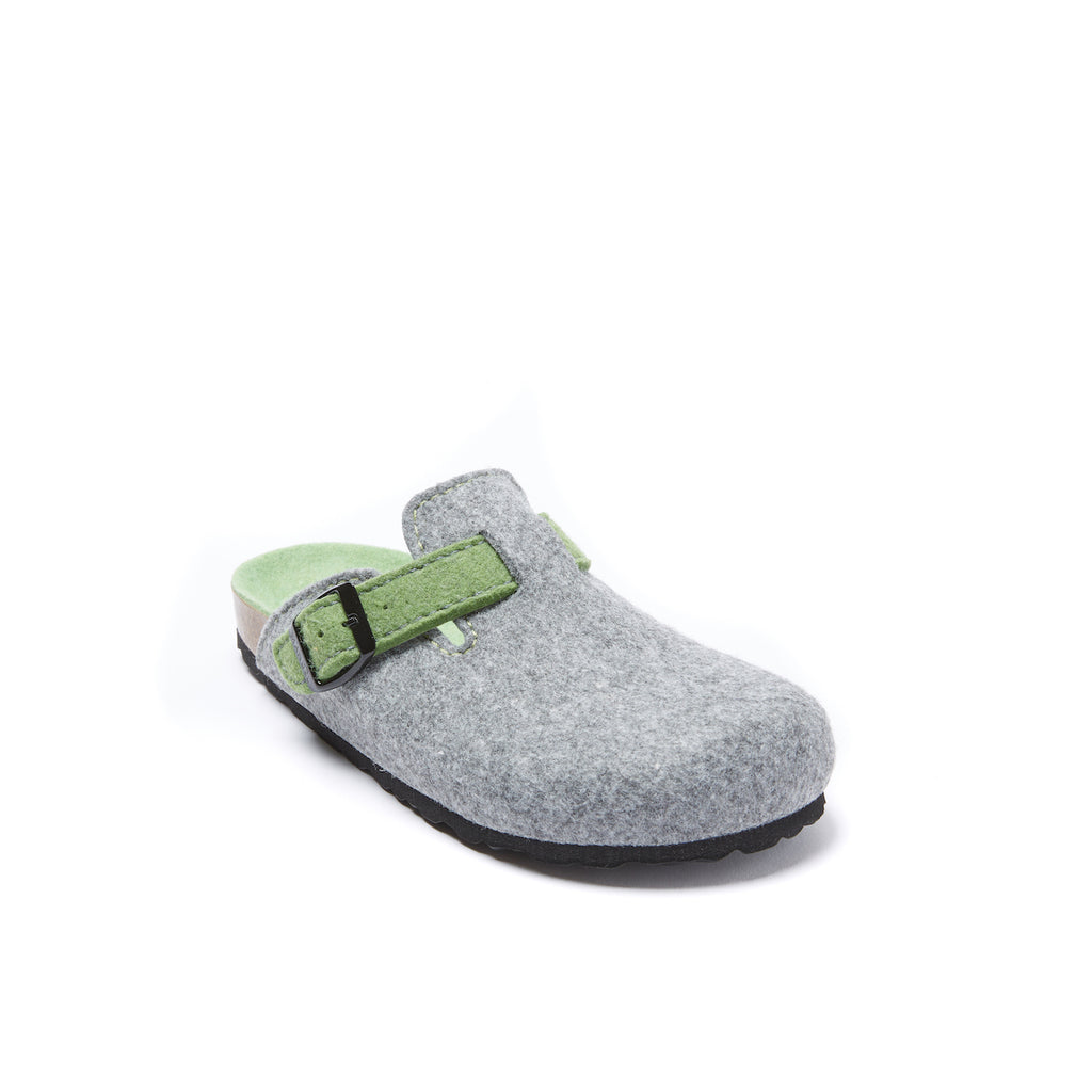 Sabots Noe Gris & Light Vert - Mixte