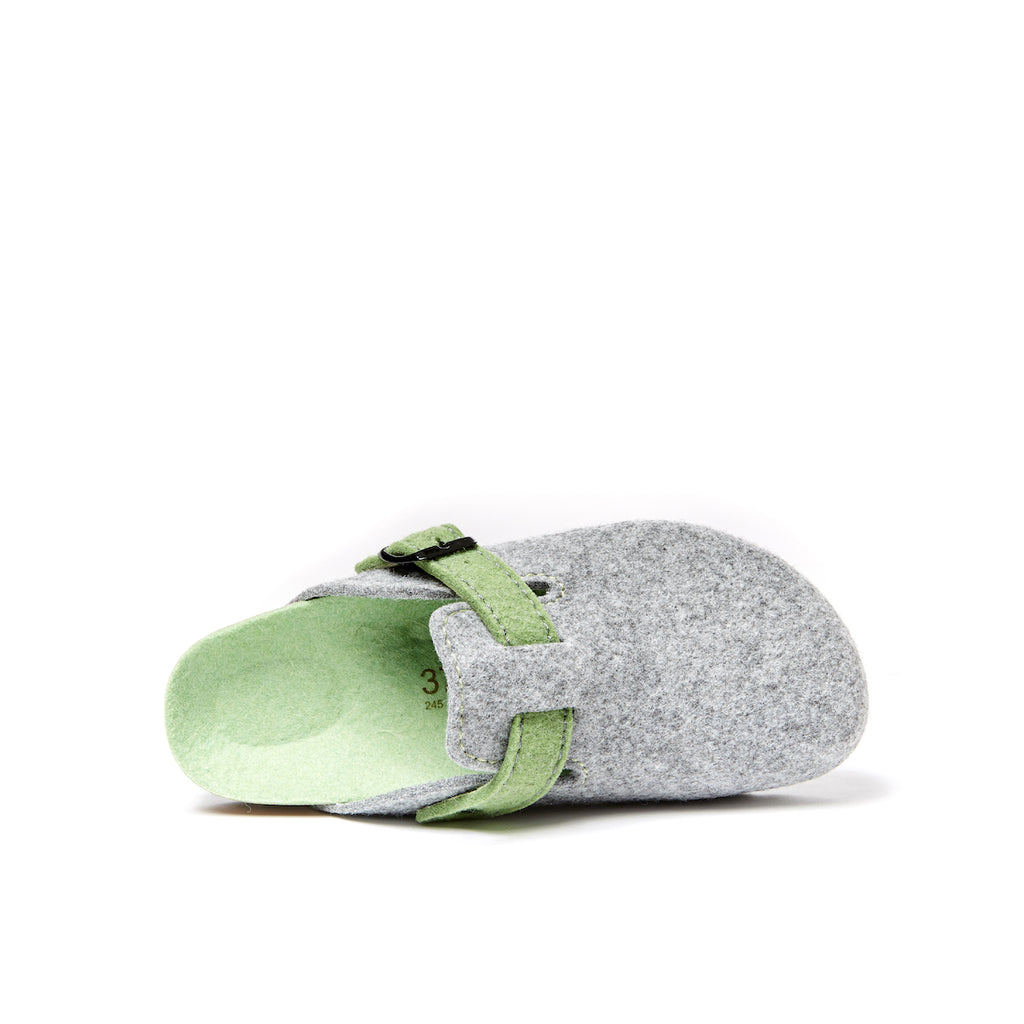 Sabots Noe Gris & Light Vert - Mixte