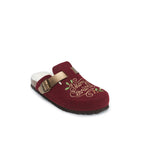 Träskotofflor Noe I Filt Vinröd – Unisex