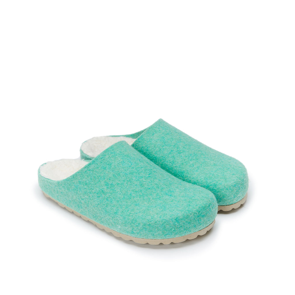 Unisex Angel Green Slippers