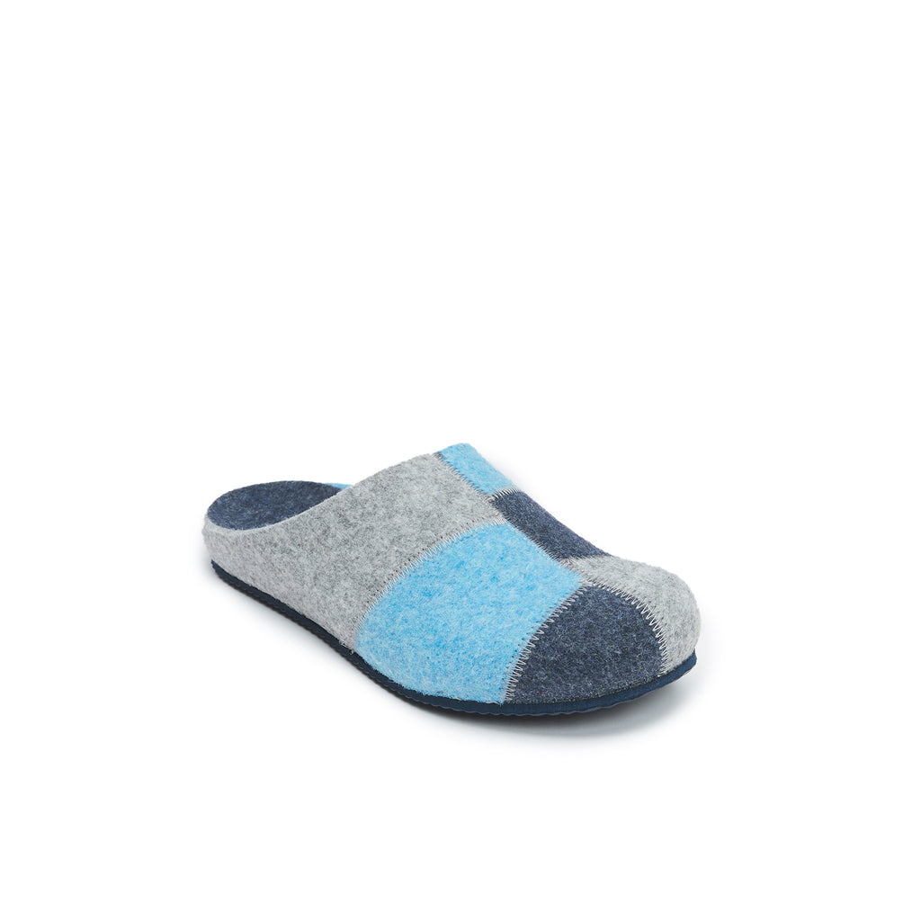 Pantoffels Angel Grijs&Blauw - Dames