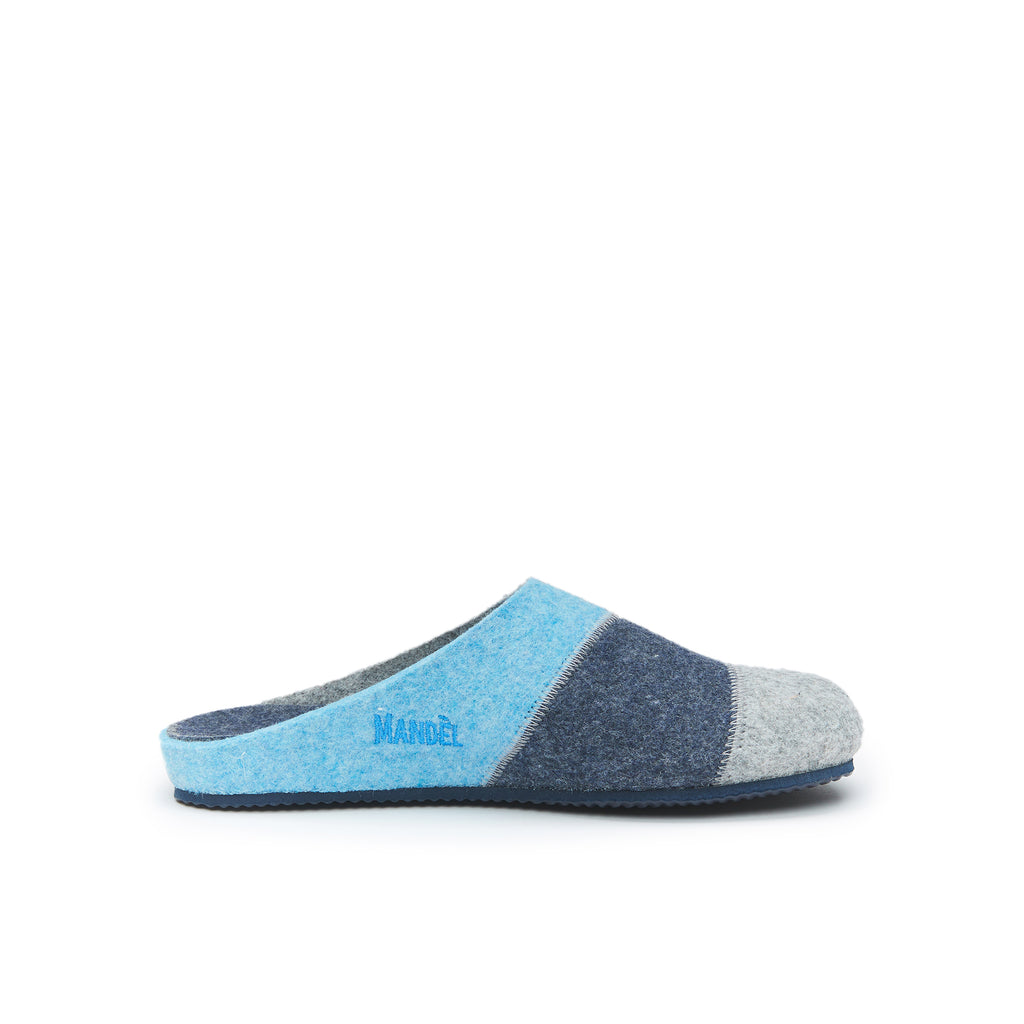 Pantoffels Angel Grijs&Blauw - Dames
