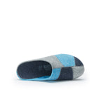 Pantoffels Angel Grijs&Blauw - Dames
