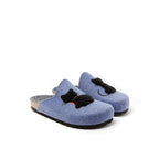 Pantuflas Angel Cat Denim Azul - Mujer