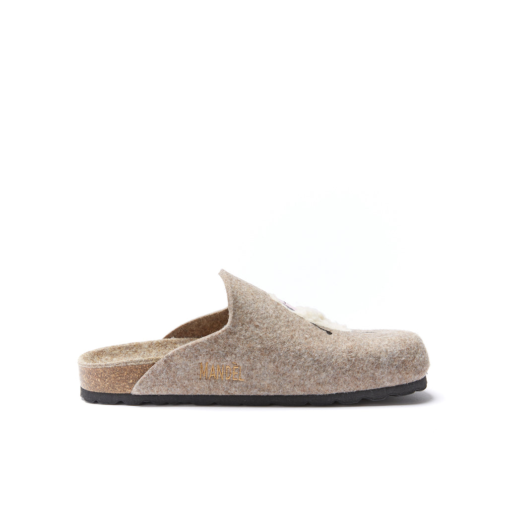 Pantofole Angel Sheep Beige - Donna