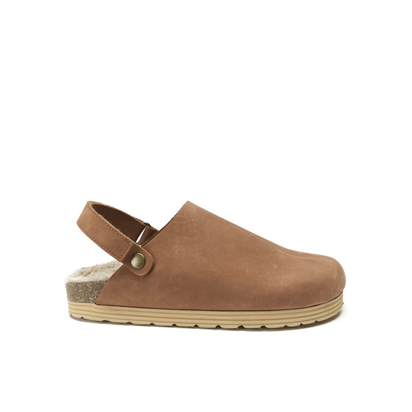 Zuecos de nobuk Adam Brown - Mujer
