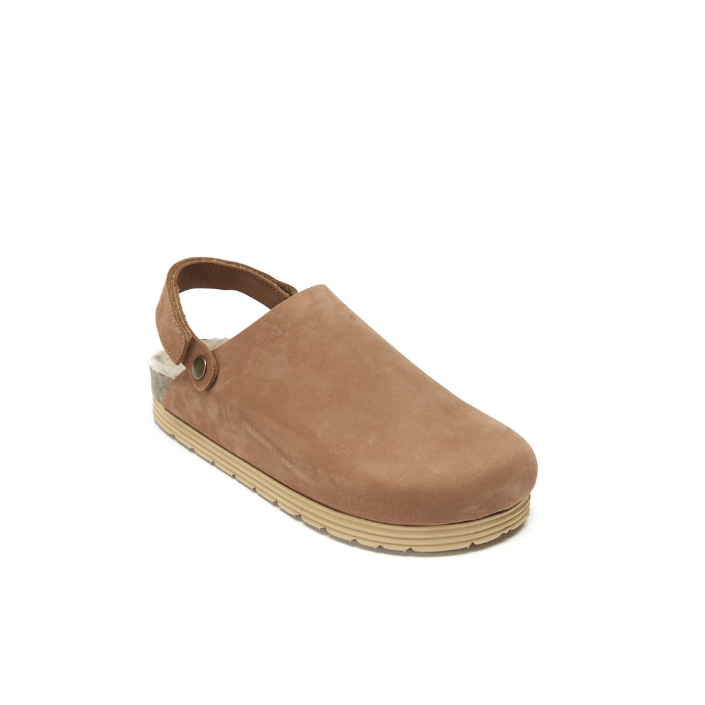Sabots Adam Nubuck Marron - Femme