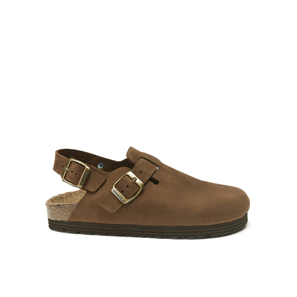 Chodaki Oscar - Dark Brown - Męskie
