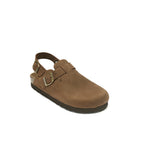 Chodaki Oscar - Dark Brown - Męskie