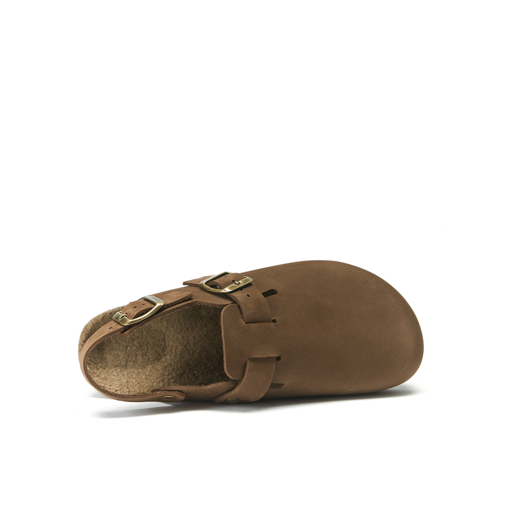 Chodaki Oscar - Dark Brown - Męskie