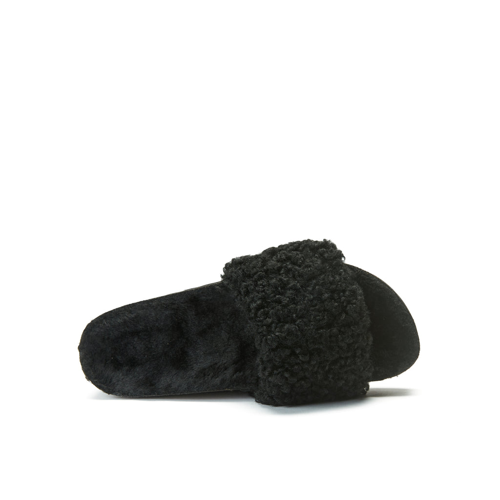 Sandali Laia Teddy Nero - Donna