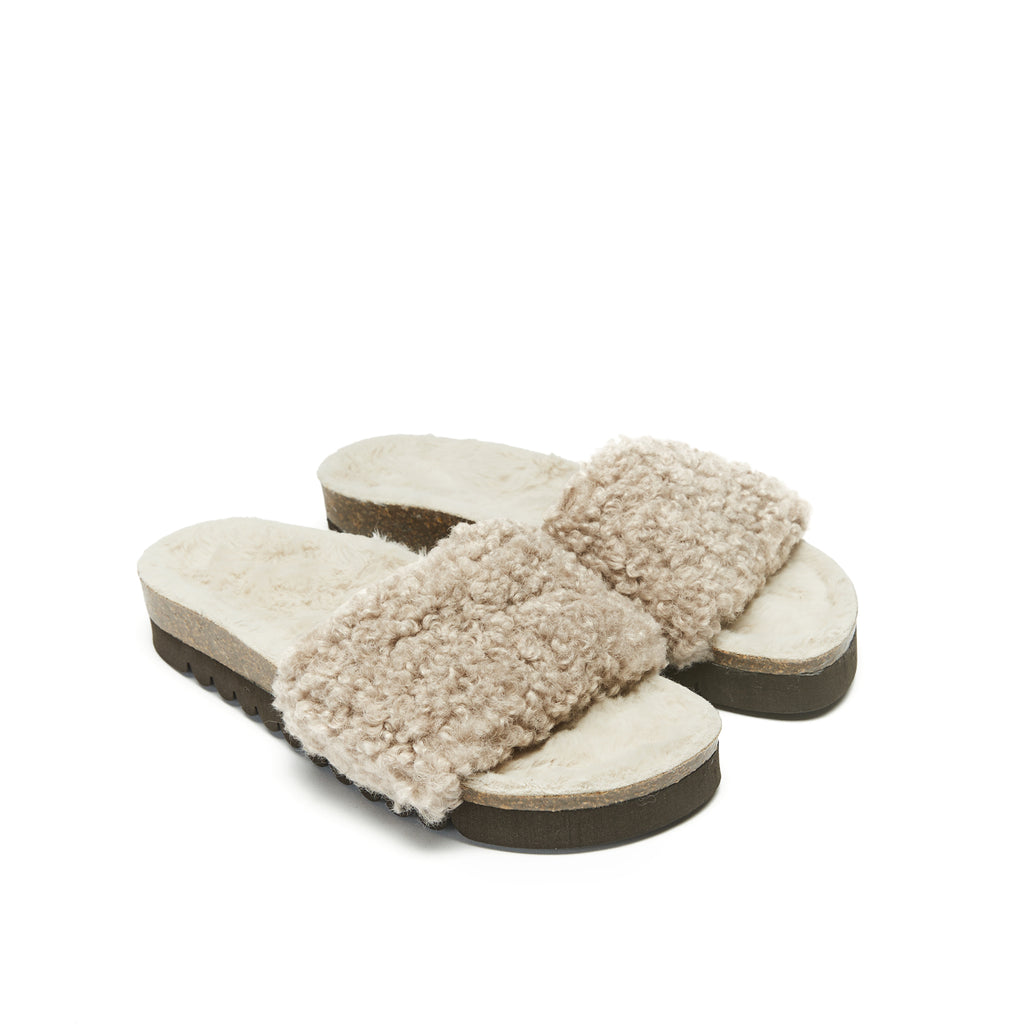 Sandali Laia Teddy Tortora - Donna