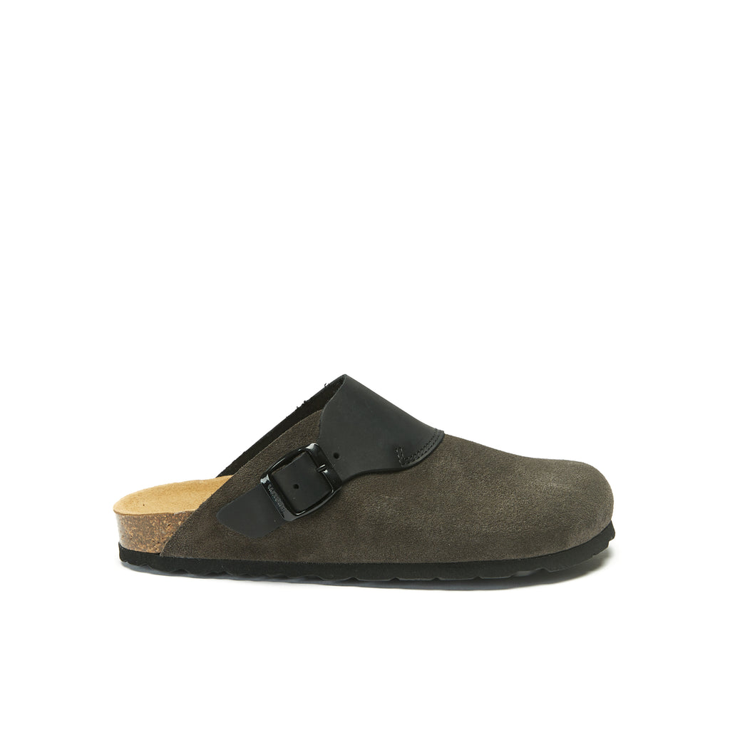 Chodaki Dia Suede Grey - Męskie