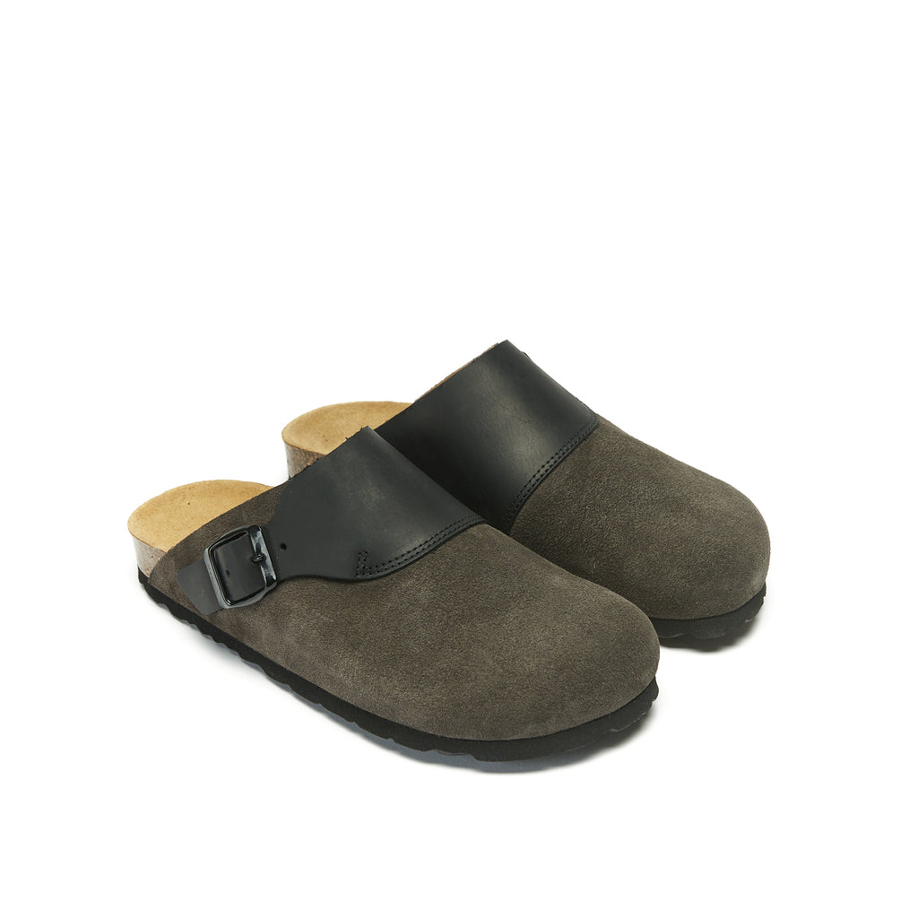 Chodaki Dia Suede Grey - Męskie