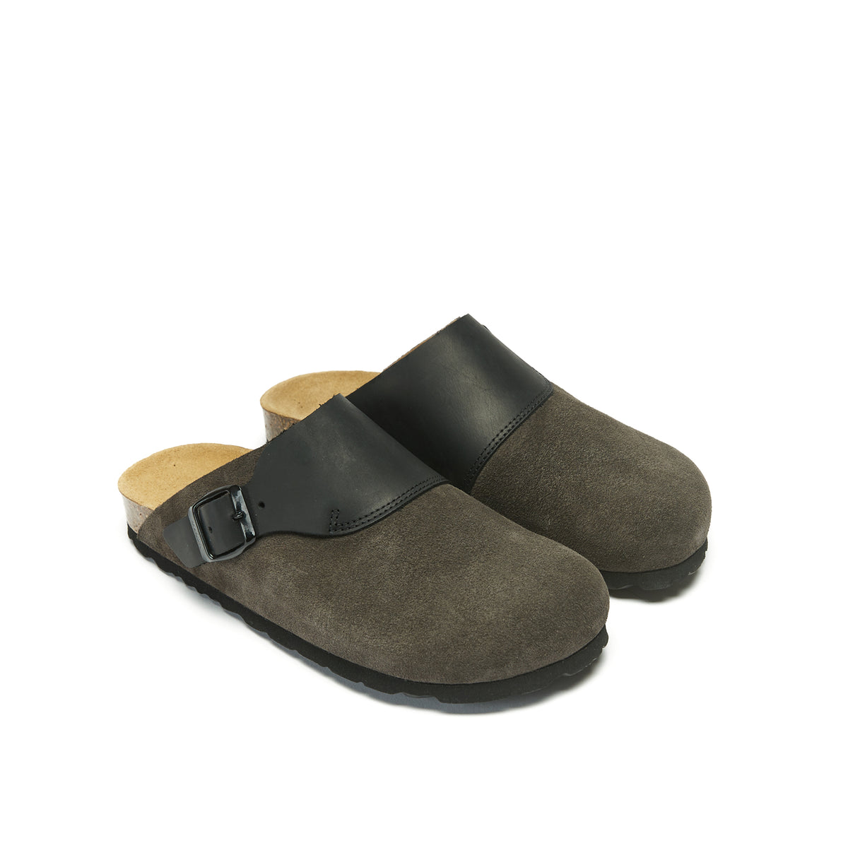 Chodaki Dia Suede Grey - Męskie