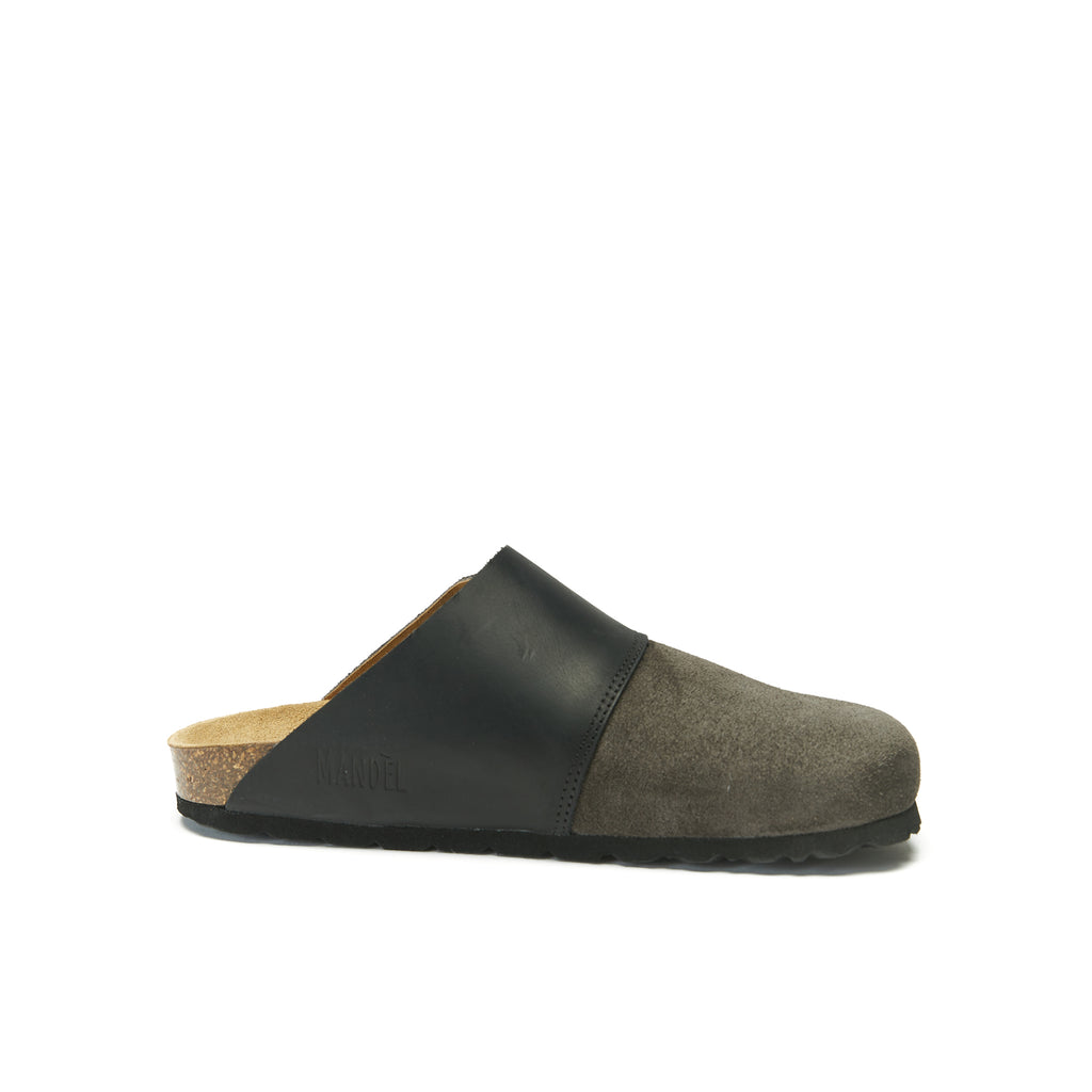 Chodaki Dia Suede Grey - Męskie