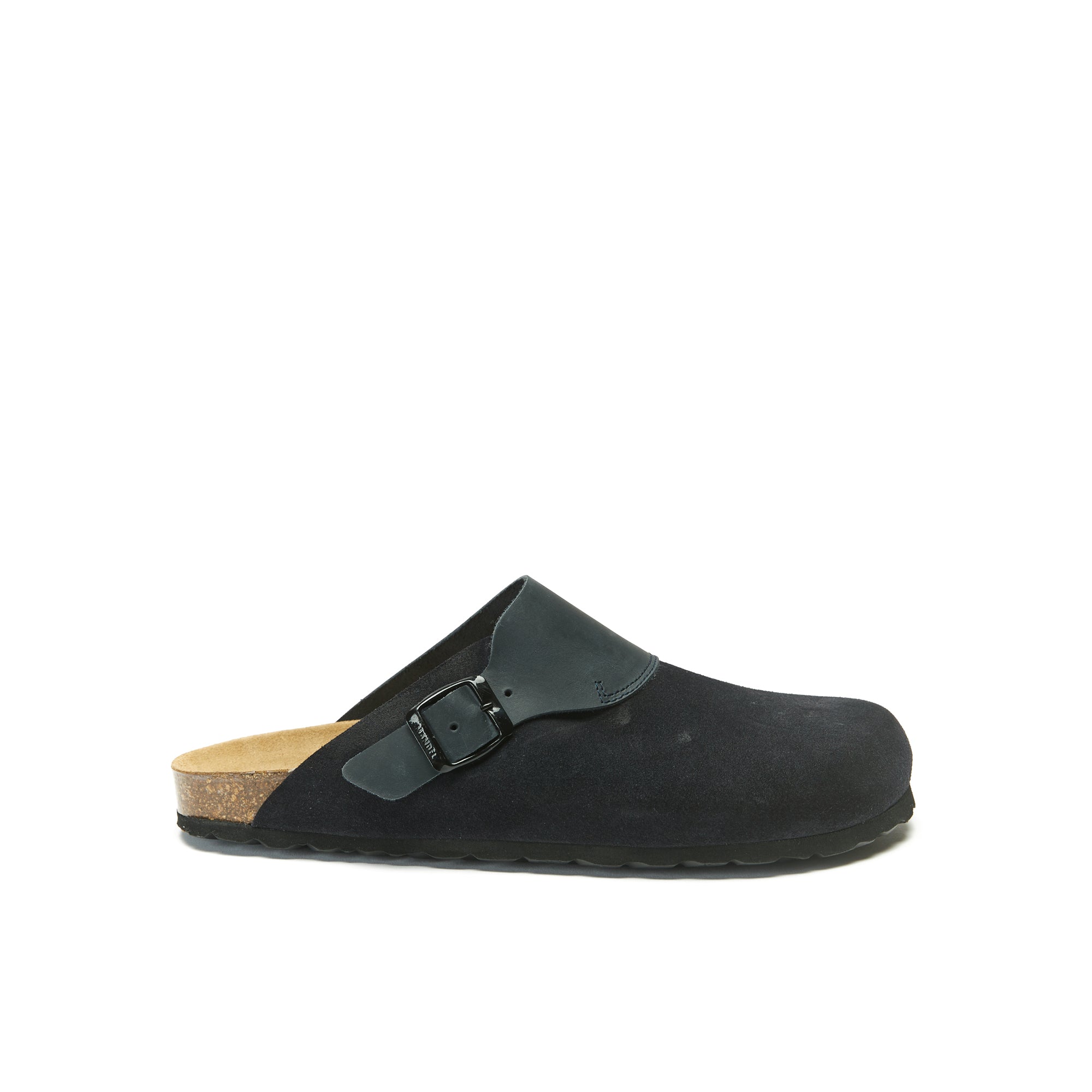 Zuecos Dia Suede Navy - Mujer
