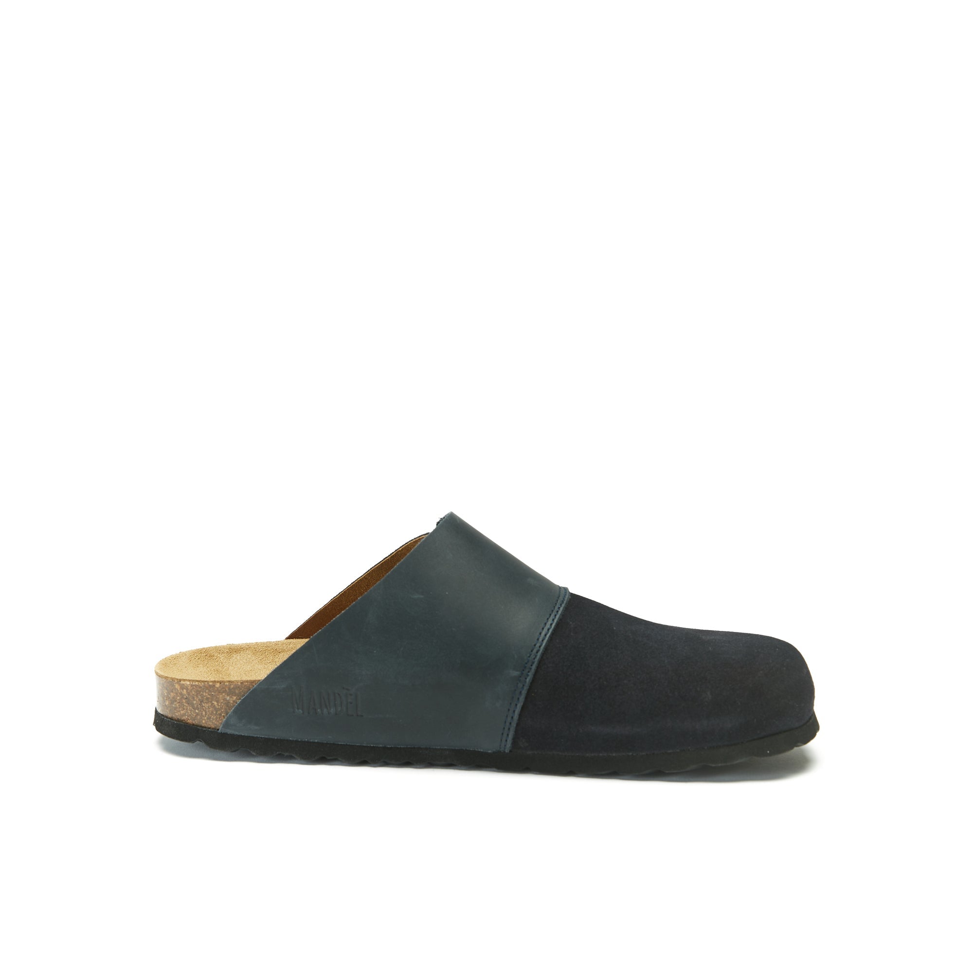 Zuecos Dia Suede Navy - Mujer