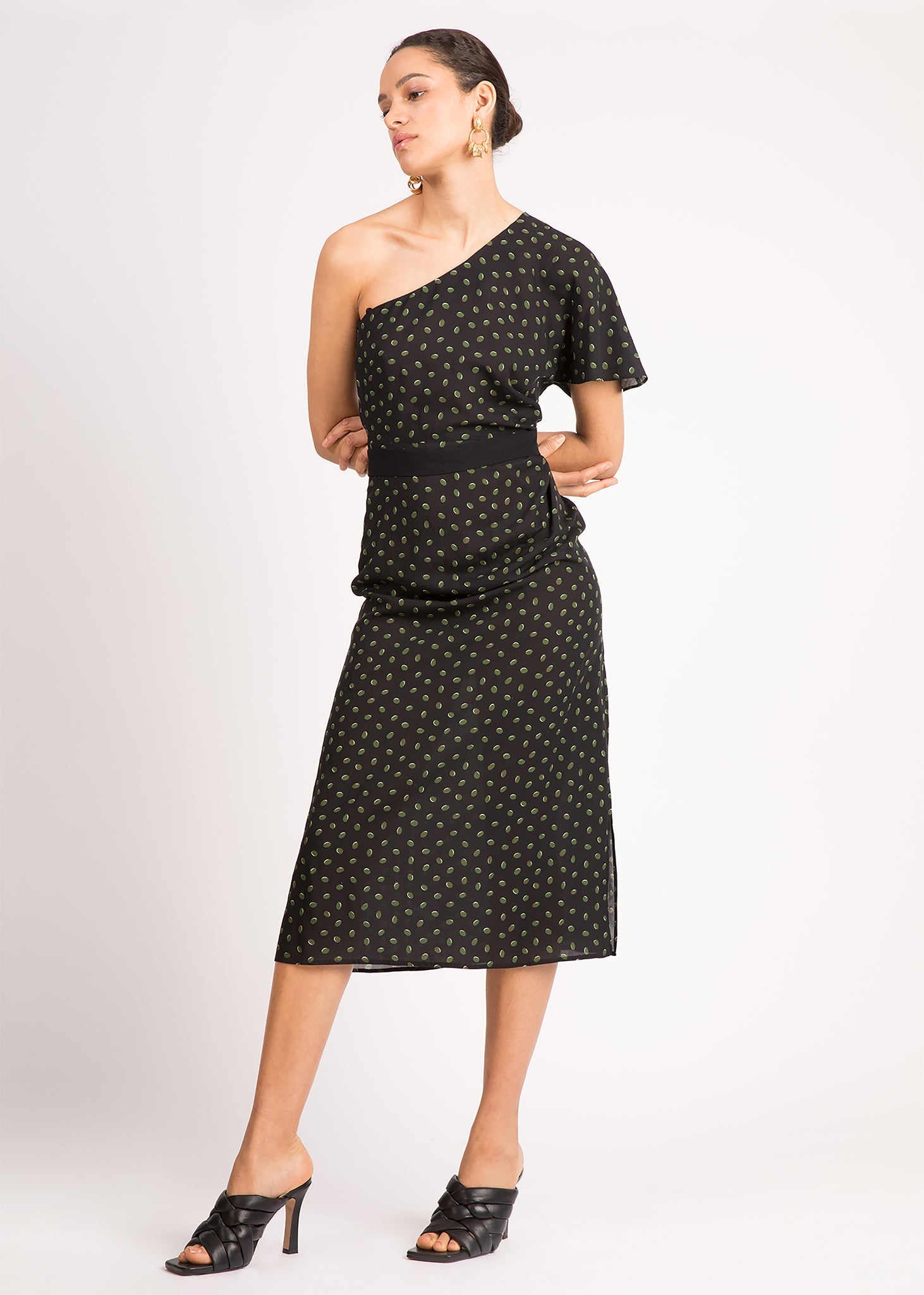 Mia Olive Dress