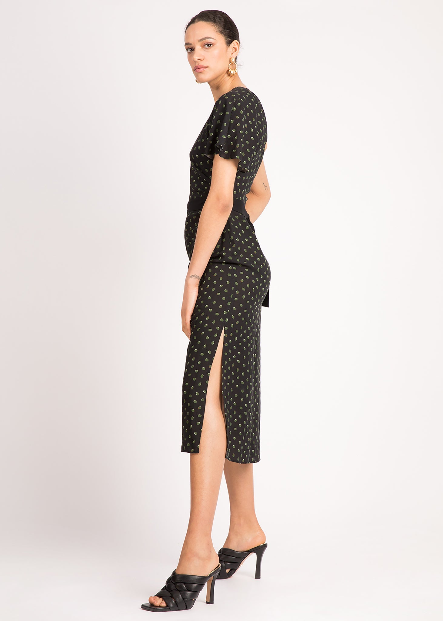 Mia Olive Dress