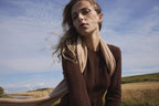 Pull Col Rond Torsades Milena - Marron - Femme