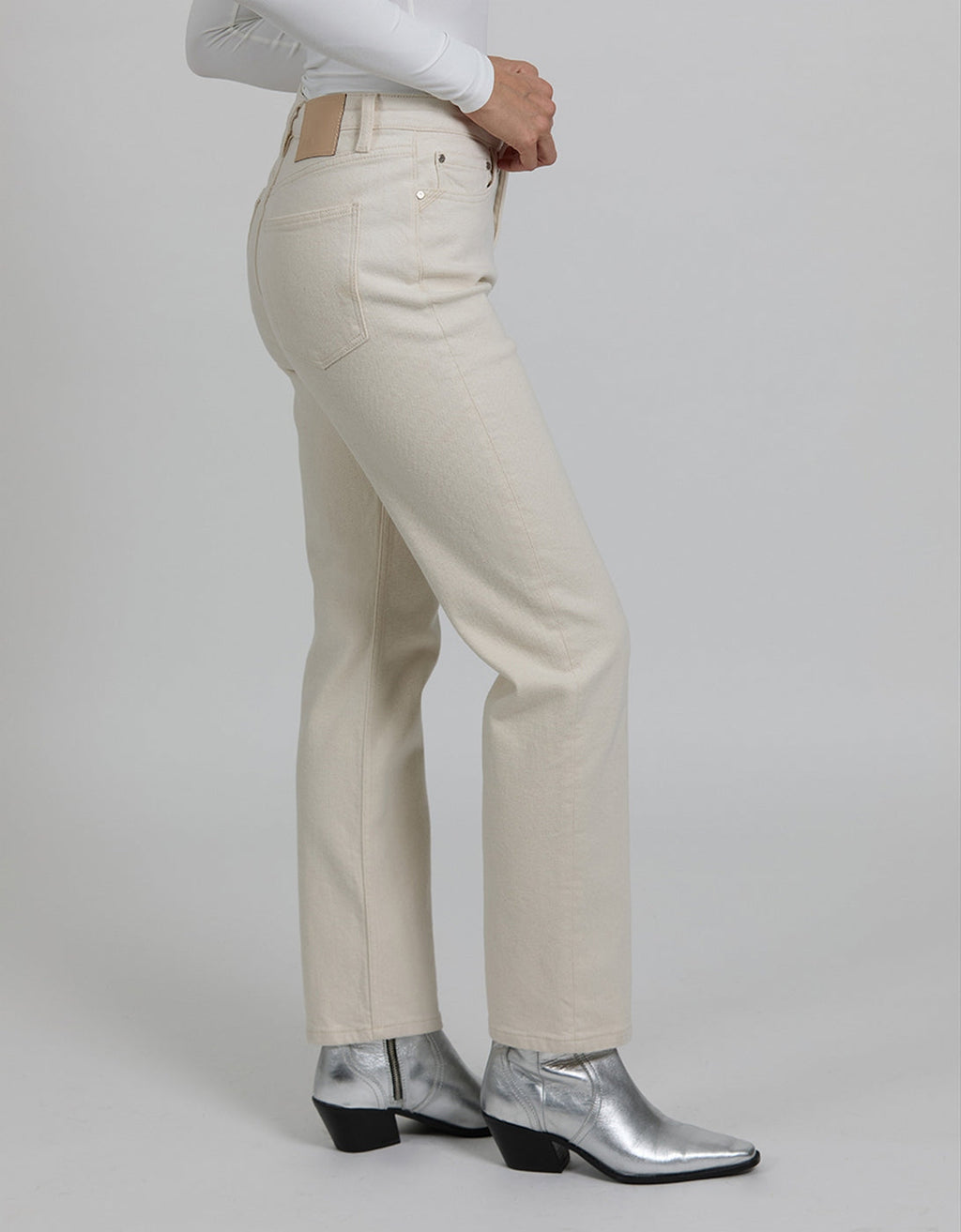 Pantalón Recto Milo - Natural - Mujer