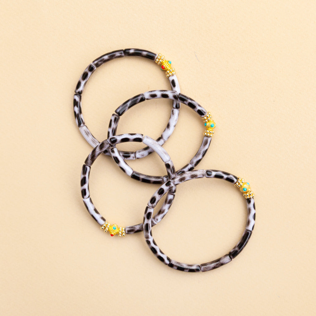 Mini Léo Bracelets - Black