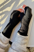 Fingerlose Handschuhe Alexia - Schwarz