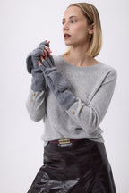 Muffole con Patta Mitbut - Grigio Scuro - Unisex