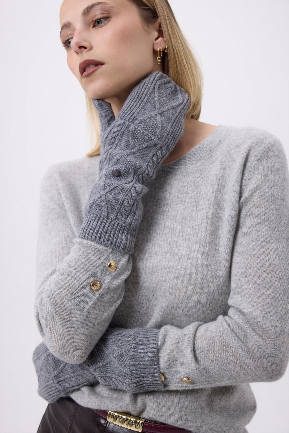 Muffole con Patta Mitbut - Grigio Scuro - Unisex