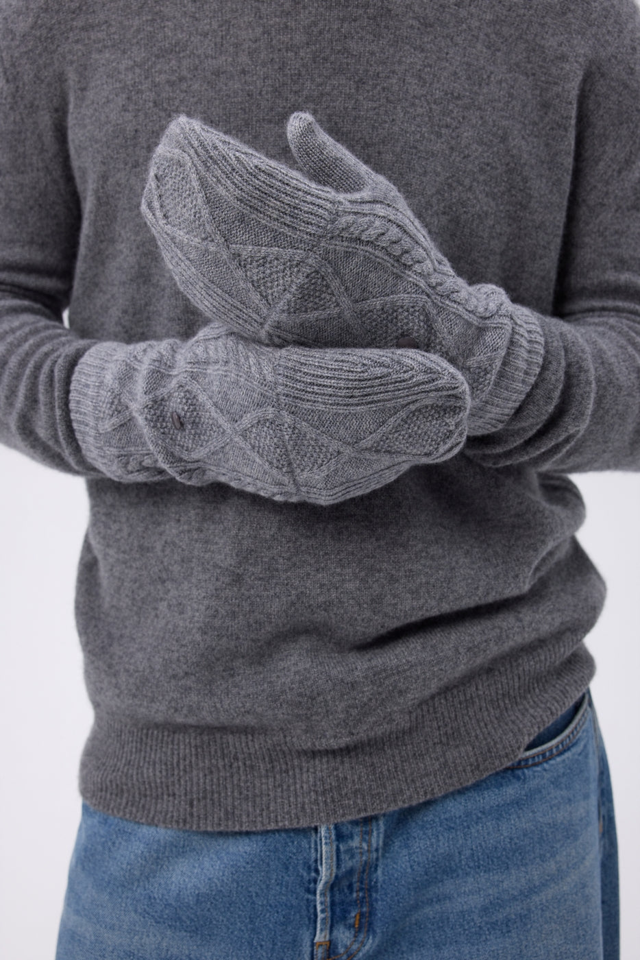 Muffole con Patta Mitbut - Grigio Scuro - Unisex