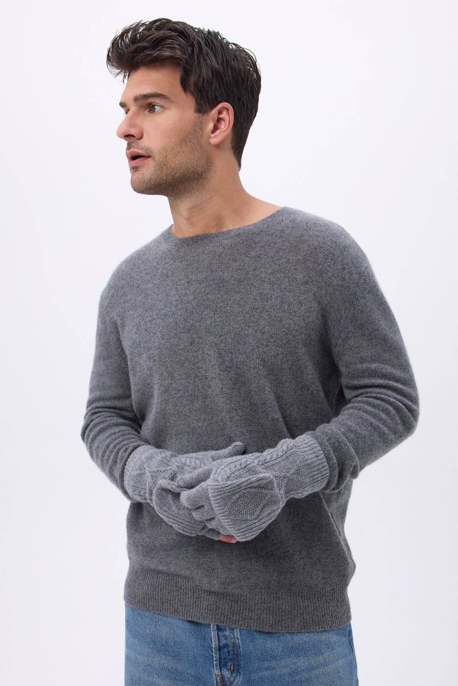 Muffole con Patta Mitbut - Grigio Scuro - Unisex