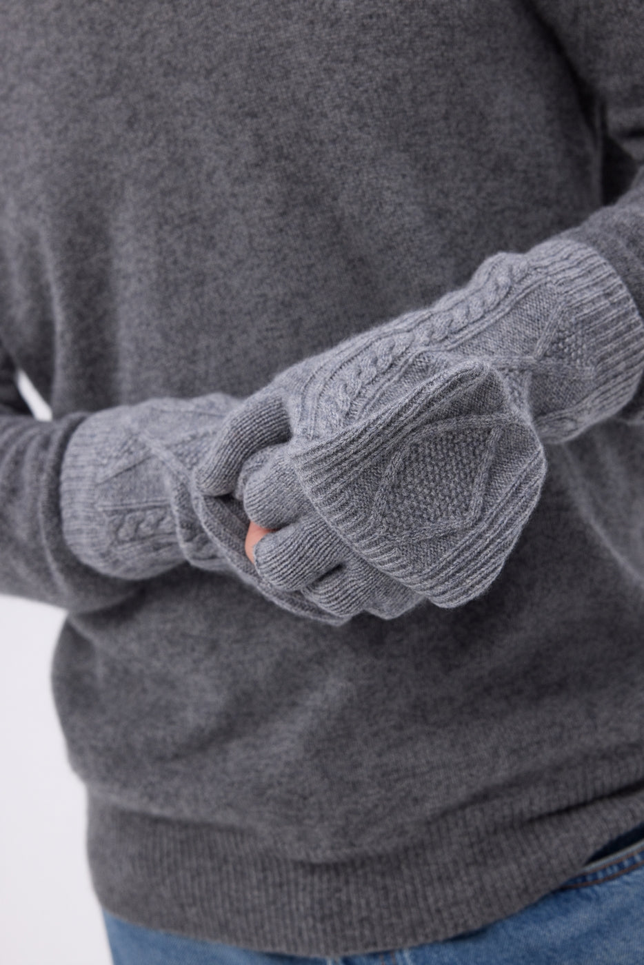 Muffole con Patta Mitbut - Grigio Scuro - Unisex