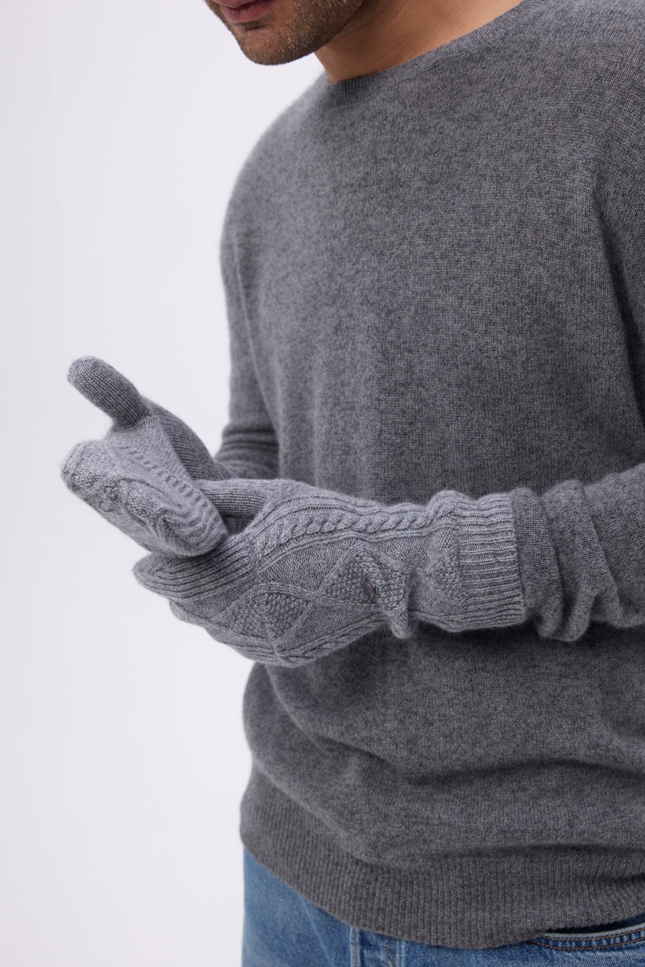 Muffole con Patta Mitbut - Grigio Scuro - Unisex
