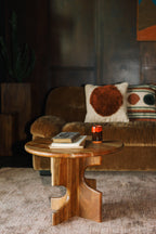 Morgan - Table D'Appoint - Bois d'acacia - Marron
