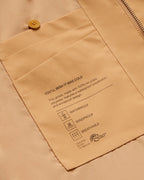 Chaqueta beige Riley unisex sostenible - 9
