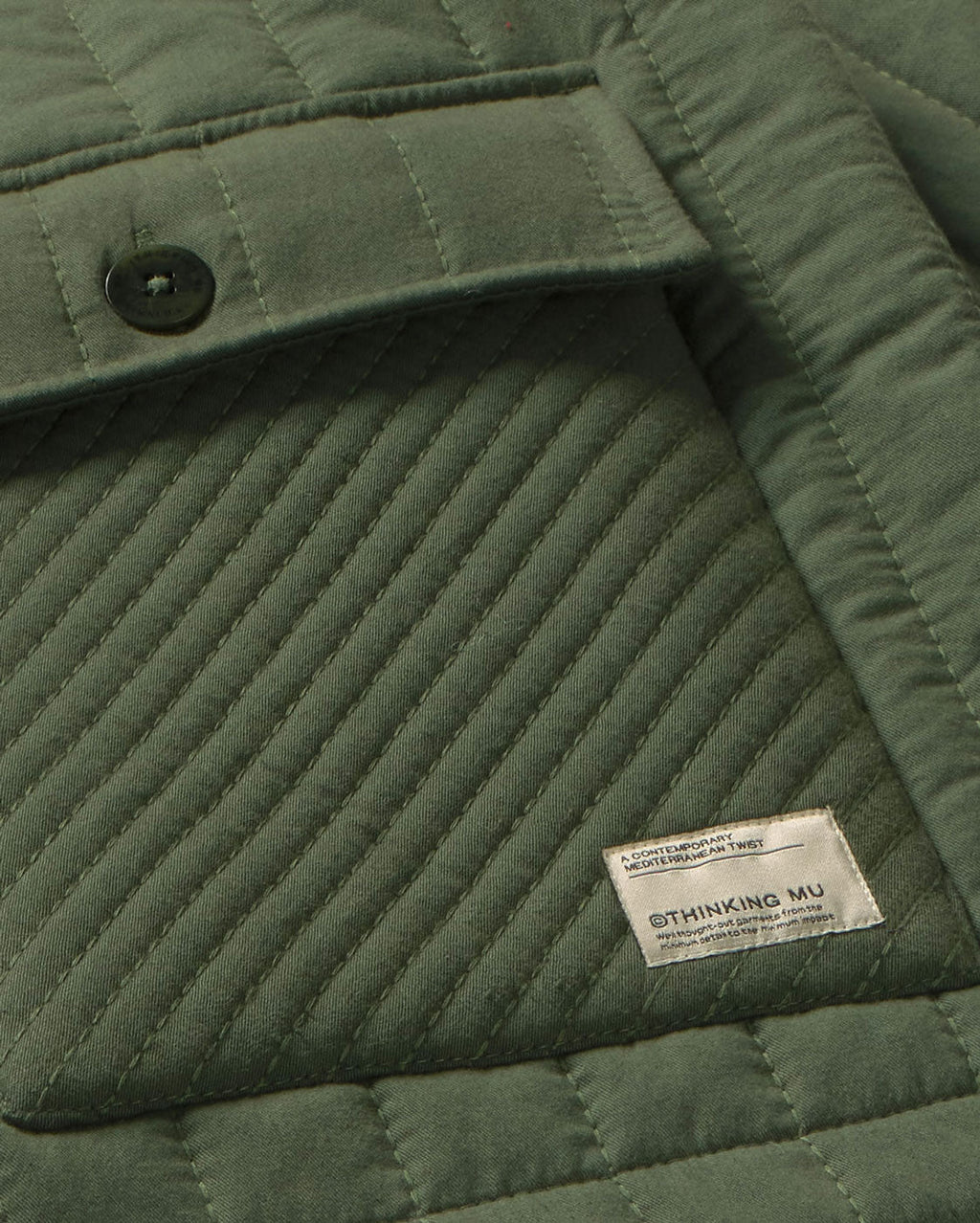 Chaqueta acolchada patched Roc sostenible silueta - 2