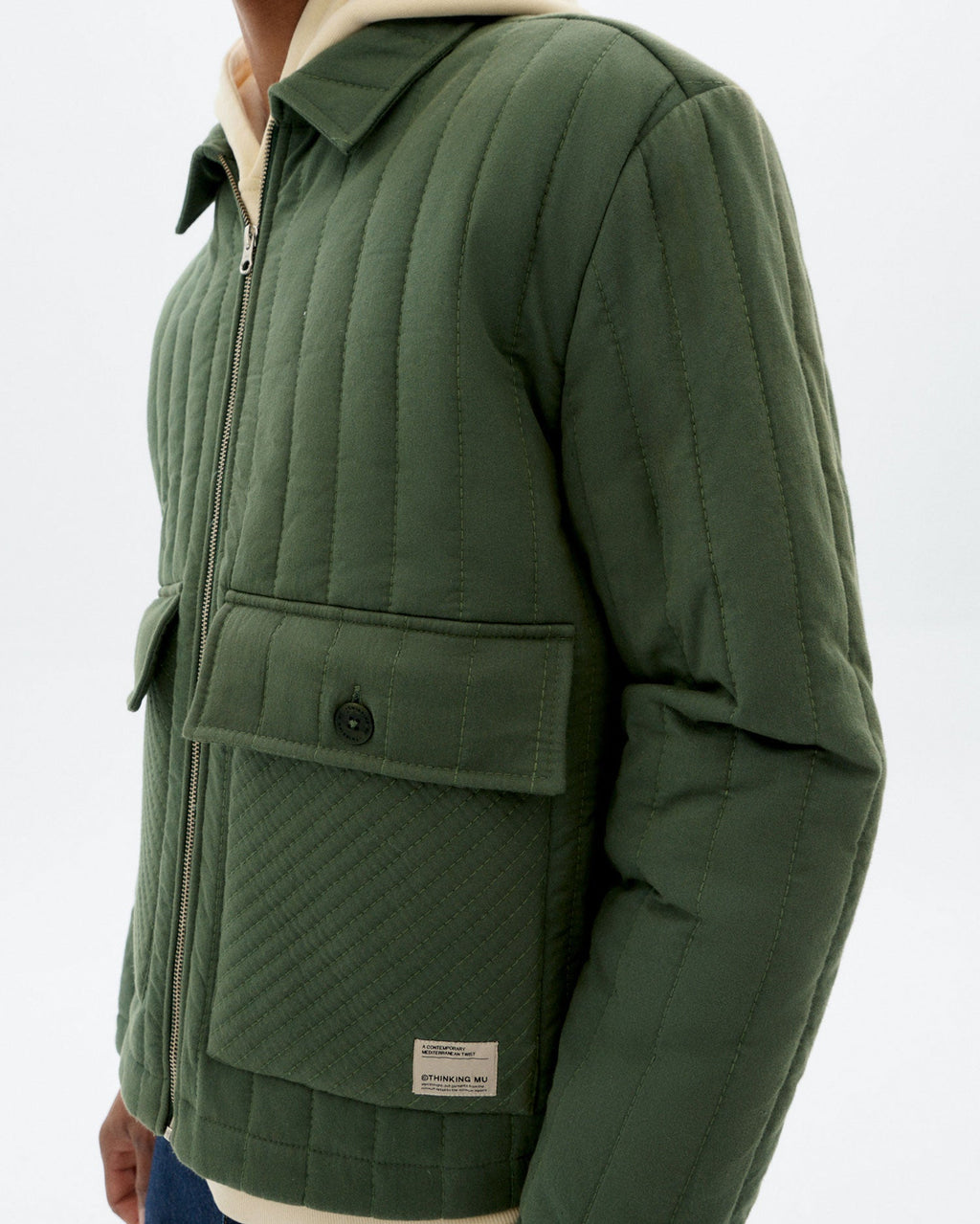 Chaqueta acolchada patched Roc sostenible - 3