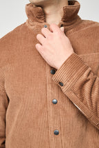 Chaqueta Sherpa Lined Jumbo Cord - Chestnut - Hombre