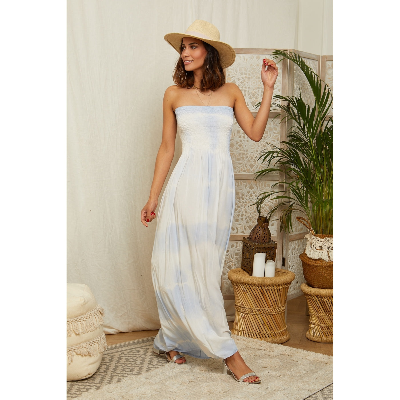 Vestido - Azul cielo