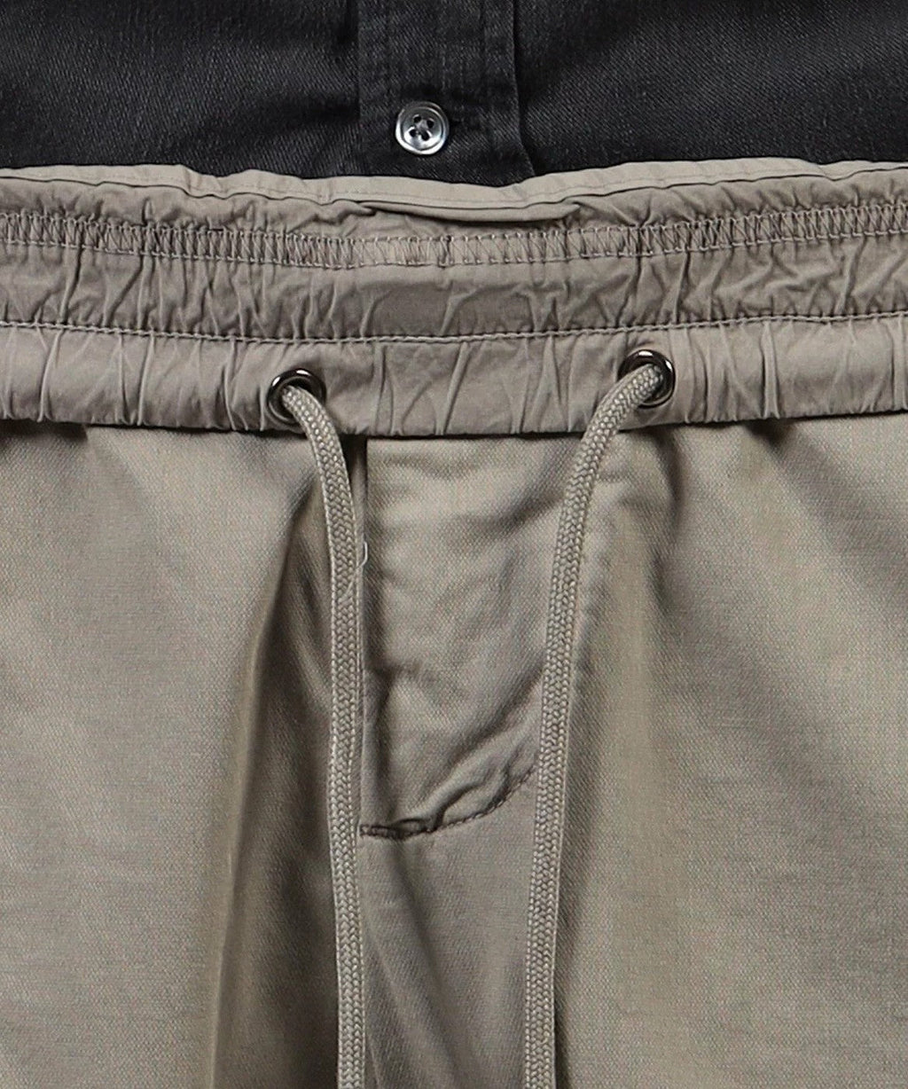 Short Ajustado en Algodón y Lino - Pigmento Limón - Hombre