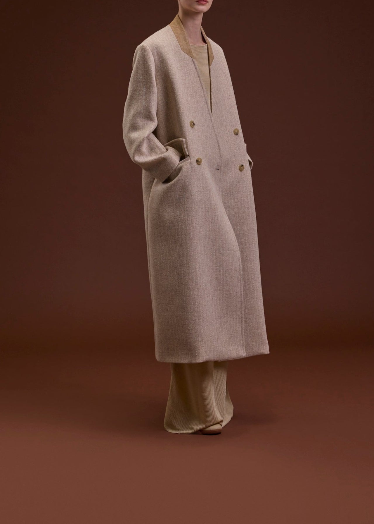 Margaux Lonnberg - Manteau Fair Cream