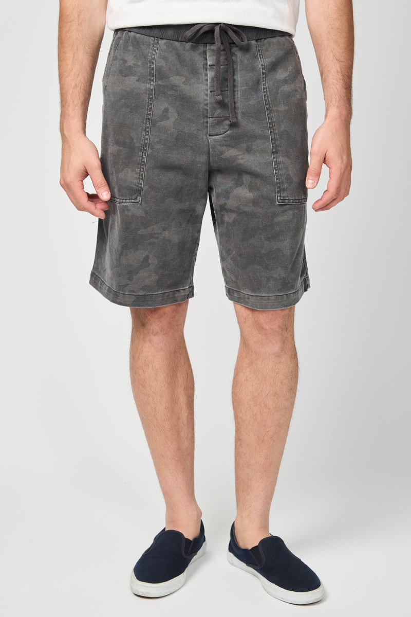Heavy Jersey Camouflage Shorts - Terrain - Men