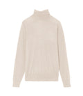 Ultra-Fine Roll Neck Jumper - Turtle Dove - Men