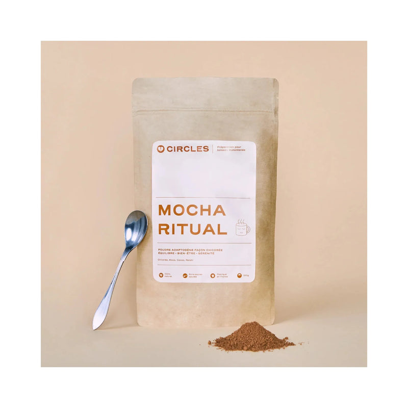 Mocha Ritual - Poudre Adaptogène Goût Chicorée Cacao