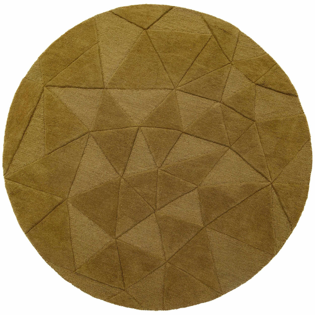 Shard - Round Wool Rug